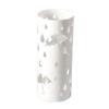 Umbrella Racks AYY Round Metal Umbrella Stand Umbrella Holder, Multifunctional Storage Bucket at The Entrance of The Living Room Corridor, with Hook and Drip Tray, White Black Gold, 20X50CM view 1