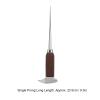 Fdit Kitchen Ice Pick Stainless Steel Ice Pick with Wood Handle Bartender Tool & Wine Tools for Bars Restaurants(3#) view 2