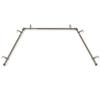 5/8 inch Bay Curtain Rod 20"-36", 38"-72" - Antique Gold view 2