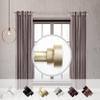 1 inch Side Curtain Rod 12-20 inch (Set of 2) - Gold view 2