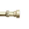 1 inch Side Curtain Rod 12-20 inch (Set of 2) - Gold view 4