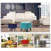 HOMEH Modern Simple Style Wooden Frame Bench Sofa Pouffe Stool Change Shoes Rest Seat for Living Room Hallway Bedroom (Color : Leopard Print) view 3