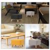 HOMEH Modern Simple Style Wooden Frame Bench Sofa Pouffe Stool Change Shoes Rest Seat for Living Room Hallway Bedroom (Color : Leopard Print) view 4