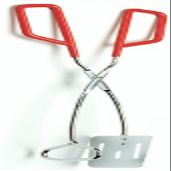 CoolCookware Onward 2 in 1 Chrome Plated Turner & Tong