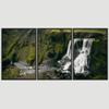 SIGNWIN 3 Piece Framed Canvas Wall Art Mountain and Waterfalls Canvas Prints Home Artwork Decoration for Living Room,Bedroom - 16"x24"x3 Panels view 3