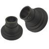 FurnOrama Edenscape Brass Base for Milanco Straight or Tension Shower Rod44; Oil Rubbed Bronze view 1