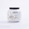 Jars Canisters Urns For Ashes Small, Cremation Urn For Human Pet Dog/Cat Ashes, Ceramic Urn Pots Non-woven Sealing Cover 10/14 (Color : 2) view 1