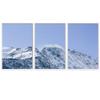 SIGNWIN 3 Piece Framed Canvas Wall Art Snow Mountain Landscape Canvas Prints Home Artwork Decoration for Living Room,Bedroom - 16"x24"x3 Panels view 2