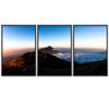 SIGNWIN 3 Piece Framed Canvas Wall Art Mountain Top Landscape Canvas Prints Home Artwork Decoration for Living Room,Bedroom - 16"x24"x3 Panels view 2