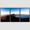 SIGNWIN 3 Piece Framed Canvas Wall Art Mountain Top Landscape Canvas Prints Home Artwork Decoration for Living Room,Bedroom - 16"x24"x3 Panels view 3