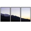 SIGNWIN 3 Piece Framed Canvas Wall Art Mountain Top Landscape Canvas Prints Home Artwork Decoration for Living Room,Bedroom - 16"x24"x3 Panels view 2