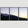 SIGNWIN 3 Piece Framed Canvas Wall Art Mountain Top Landscape Canvas Prints Home Artwork Decoration for Living Room,Bedroom - 16"x24"x3 Panels view 3