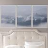 SIGNWIN 3 Piece Framed Canvas Wall Art Foggy Mountains Canvas Prints Home Artwork Decoration for Living Room,Bedroom - 16"x24"x3 Panels view 1