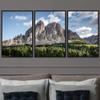 SIGNWIN 3 Piece Framed Canvas Wall Art Woodland Nursery Decor Mountain Landscape Canvas Prints Home Artwork Decoration for Living Room,Bedroom - 16"x24"x3 Panels view 1