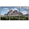 SIGNWIN 3 Piece Framed Canvas Wall Art Woodland Nursery Decor Mountain Landscape Canvas Prints Home Artwork Decoration for Living Room,Bedroom - 16"x24"x3 Panels view 2