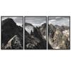 SIGNWIN 3 Piece Framed Canvas Wall Art Mountain Landscape Canvas Prints Home Artwork Decoration for Living Room,Bedroom - 16"x24"x3 Panels view 2
