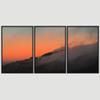 SIGNWIN 3 Piece Framed Canvas Wall Art Foggy Mountains Canvas Prints Home Artwork Decoration for Living Room,Bedroom - 16"x24"x3 Panels view 3