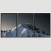 SIGNWIN 3 Piece Framed Canvas Wall Art Snow Mountain Canvas Prints Home Artwork Decoration for Living Room,Bedroom - 16"x24"x3 Panels view 3