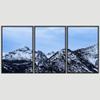 SIGNWIN 3 Piece Framed Canvas Wall Art Snow Mountain Canvas Prints Home Artwork Decoration for Living Room,Bedroom - 16"x24"x3 Panels view 3