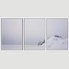 SIGNWIN 3 Piece Framed Canvas Wall Art Snow Mountain Canvas Prints Home Artwork Decoration for Living Room,Bedroom - 16"x24"x3 Panels view 3