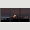 SIGNWIN 3 Piece Framed Canvas Wall Art Snow Mountain Canvas Prints Home Artwork Decoration for Living Room,Bedroom - 16"x24"x3 Panels view 3