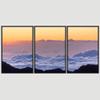 SIGNWIN 3 Piece Framed Canvas Wall Art Foggy Mountains Canvas Prints Home Artwork Decoration for Living Room,Bedroom - 16"x24"x3 Panels view 3