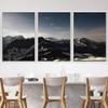SIGNWIN 3 Piece Framed Canvas Wall Art Mountain Landscape Canvas Prints Home Artwork Decoration for Living Room,Bedroom - 16"x24"x3 Panels view 1