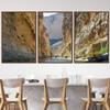 SIGNWIN 3 Piece Framed Canvas Wall Art Forest Rivers Canvas Prints Home Artwork Decoration for Living Room,Bedroom - 16"x24"x3 Panels view 1