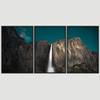 SIGNWIN 3 Piece Framed Canvas Wall Art Mountain and Waterfalls Canvas Prints Home Artwork Decoration for Living Room,Bedroom - 16"x24"x3 Panels view 3