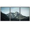 SIGNWIN 3 Piece Framed Canvas Wall Art Lake Landscape Canvas Prints Home Artwork Decoration for Living Room,Bedroom - 16"x24"x3 Panels view 2