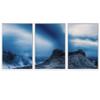 SIGNWIN 3 Piece Framed Canvas Wall Art Starry Sky Canvas Prints Home Artwork Decoration for Living Room,Bedroom - 16"x24"x3 Panels view 2