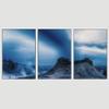 SIGNWIN 3 Piece Framed Canvas Wall Art Starry Sky Canvas Prints Home Artwork Decoration for Living Room,Bedroom - 16"x24"x3 Panels view 3