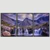 SIGNWIN 3 Piece Framed Canvas Wall Art Forest Waterfalls Canvas Prints Home Artwork Decoration for Living Room,Bedroom - 16"x24"x3 Panels view 3