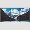SIGNWIN 3 Piece Framed Canvas Wall Art Winter Lake Canvas Prints Home Artwork Decoration for Living Room,Bedroom - 16"x24"x3 Panels view 3