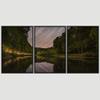 SIGNWIN 3 Piece Framed Canvas Wall Art Starry Sky Canvas Prints Home Artwork Decoration for Living Room,Bedroom - 16"x24"x3 Panels view 3
