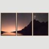 SIGNWIN 3 Piece Framed Canvas Wall Art Starry Sky Canvas Prints Home Artwork Decoration for Living Room,Bedroom - 16"x24"x3 Panels view 3
