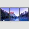 SIGNWIN 3 Piece Framed Canvas Wall Art Lake Landscape Canvas Prints Home Artwork Decoration for Living Room,Bedroom - 16"x24"x3 Panels view 3