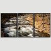 SIGNWIN 3 Piece Framed Canvas Wall Art Forest Rivers Canvas Prints Home Artwork Decoration for Living Room,Bedroom - 16"x24"x3 Panels view 3