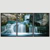 SIGNWIN 3 Piece Framed Canvas Wall Art Forest Rivers Canvas Prints Home Artwork Decoration for Living Room,Bedroom - 16"x24"x3 Panels view 3