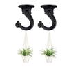 bnafes 2 Sets 55mm/2.17" Ceiling Metal Ceiling Hooks, Heavy Duty Swag Ceiling Hooks with Hardware for Hanging Plants/Chandeliers/Wind Chimes/Ornament (Black Color) view 4