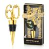 30Pcs 60th Birthday Wine Stoppers Party Favors 60th Wedding Anniversary Party Gifts 60 Birthday Party Gifts Souvenirs Decorations for Guests view 1