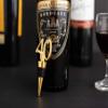 12Pcs 40th Birthday wine stopper Party Favors 40th Wedding Anniversary Party Gifts 40 Birthday Party Gifts Souvenirs Decorations for Guests (12, 40) view 4