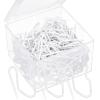 Shappy 120 Pack Drapery Hooks Pins for Curtains, Metal Pinch Pleat Hooks with Clear Box 1.2 Inch for Window Door and Shower Curtain(White) view 1