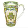 Royal Tara Set of Irish Shamrock Cup 1 Shamrock Porcelain Teapot Tea Bag Holder - Irish Tea Pot Celtic Knot Tea Kettle with Removable Lid (Teapot 2Mugs and Tea Bag Holder) view 2