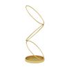 Umbrella Racks Nordic Wrought Iron Umbrella Stand, Creative Umbrella Bucket for Home Hotel Lobby, Cane/cue Metal Storage Rack, Black, Gold, White, 24x24x68cm (Color : Gold) view 1