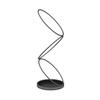 Umbrella Racks Nordic Wrought Iron Umbrella Stand, Creative Umbrella Bucket for Home Hotel Lobby, Cane/cue Metal Storage Rack, Black, Gold, White, 24x24x68cm (Color : Black) view 1