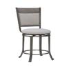 Franklin Swivel Counter Stool, Pewter view 1