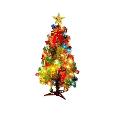 DUO ER Merry Christmas Tree with 23pcs Christmas Tree Decoration Accessories and Chirstmas Tree Light Decorations for Home (Christmas Tree Height : 30cm, Color : Christmas Tree)