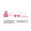 Creative Converting 346203 Candy Pink Treat Table Kit view 3