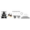 Creative Converting 346205 Black And White Treat Table Kit view 2